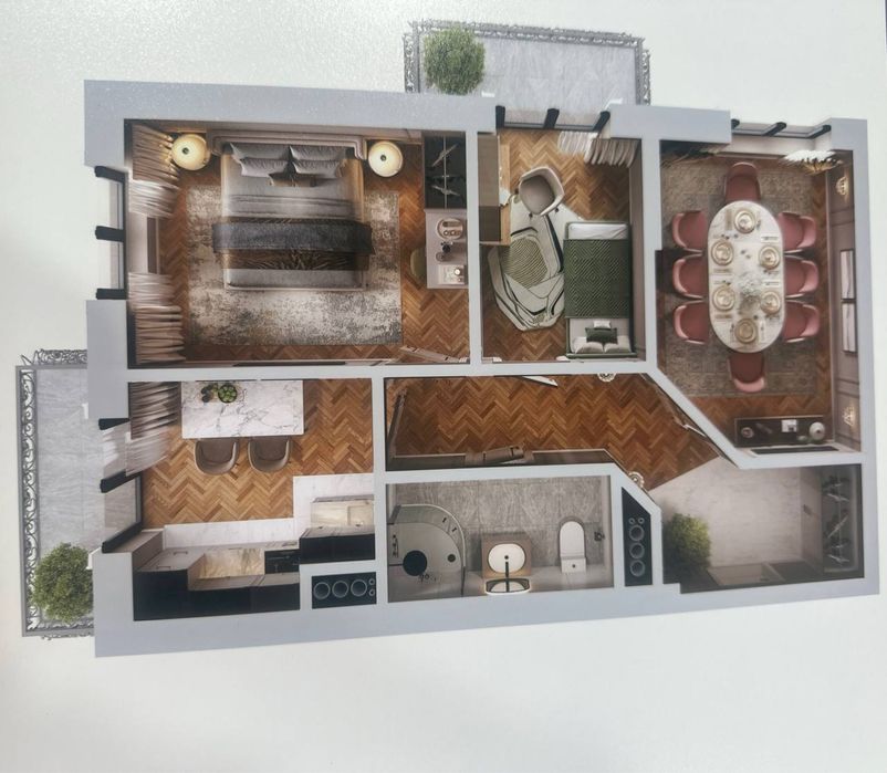 Toshkent shahar, Bektemir tumanida novostroyka sotiladi!