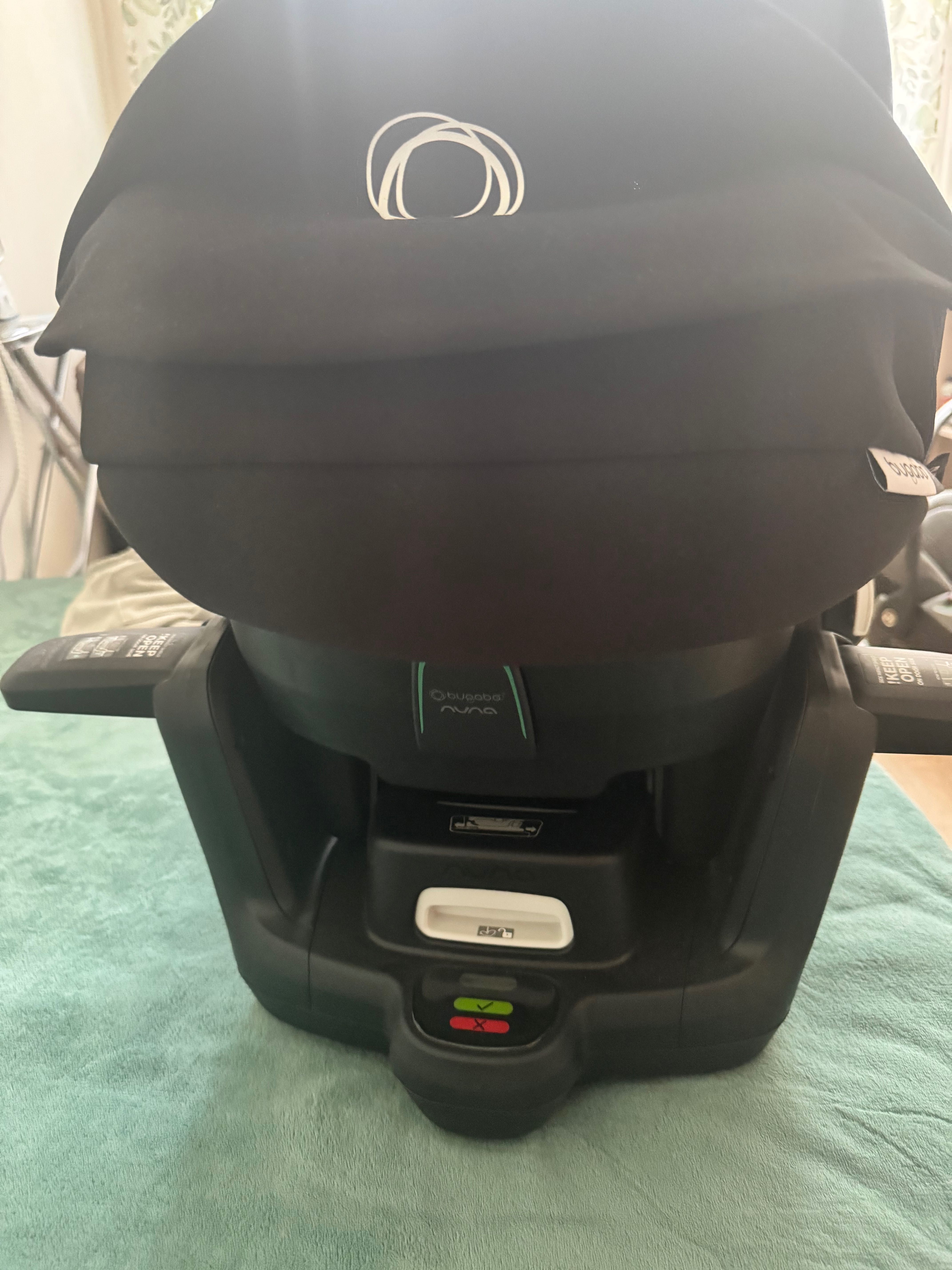 Стол за кола Bugaboo Turtle Air by Nuna i-Size Black