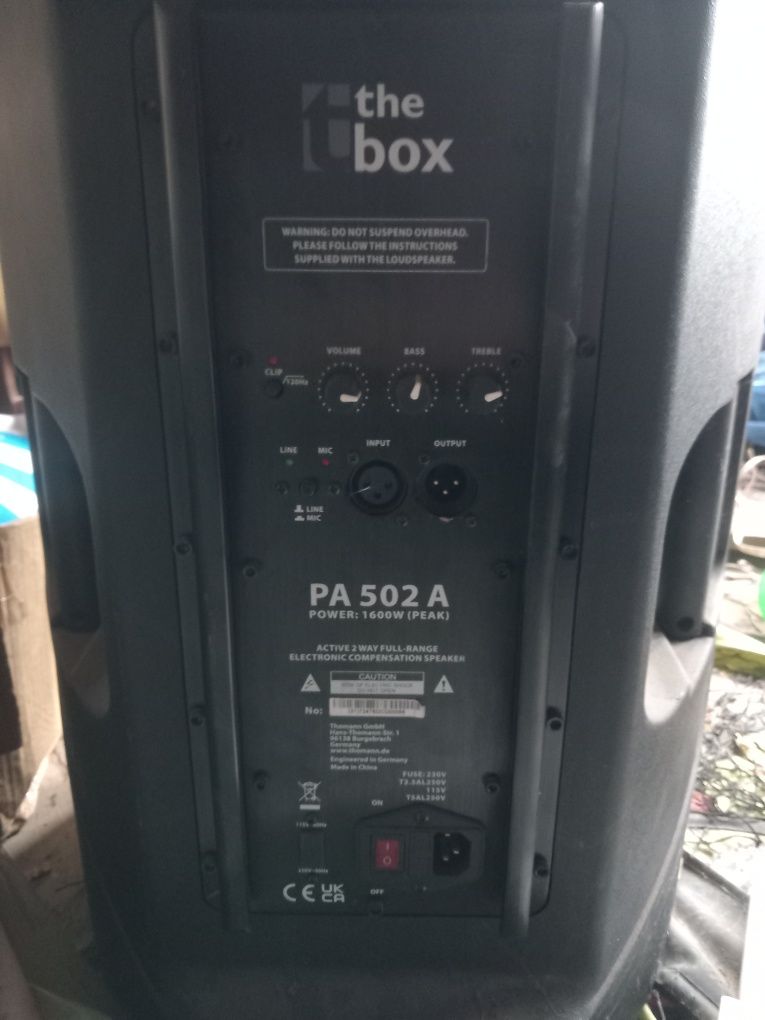 Boxa activa  pa502a de vanzare