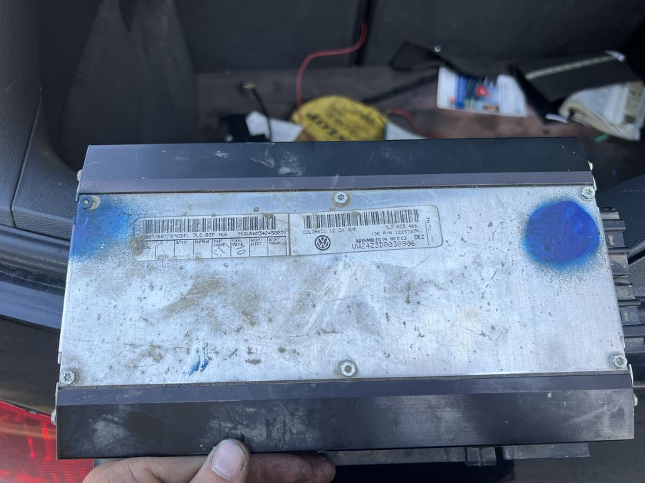 Magazie sdi si amplificator  sunet touareg