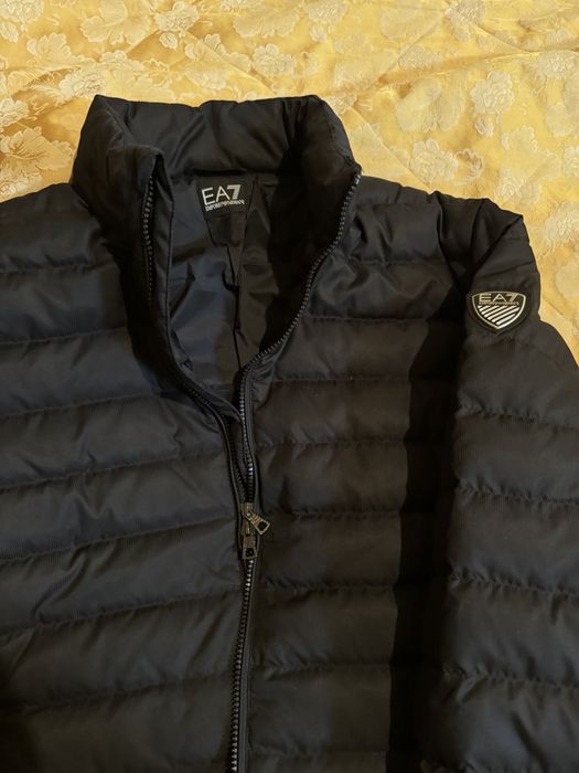 Emporio Armani оригинал — мужская длинная куртка/пальто