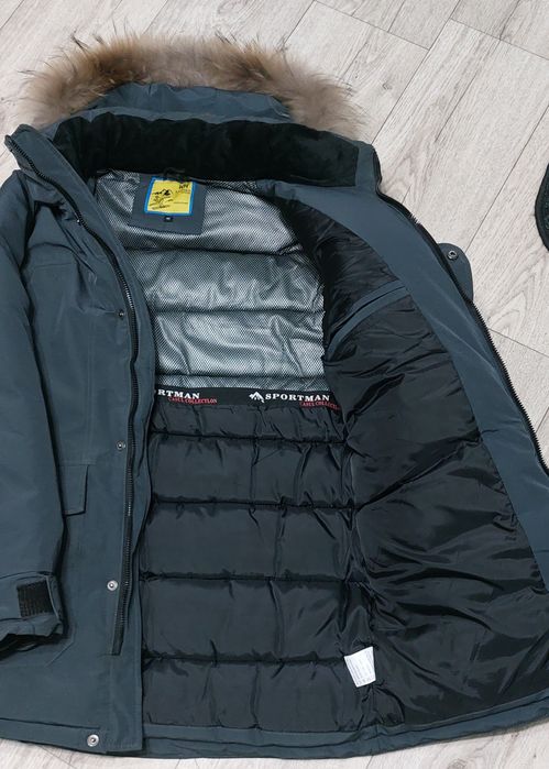 Очень тёплая, зимняя мужская куртка!