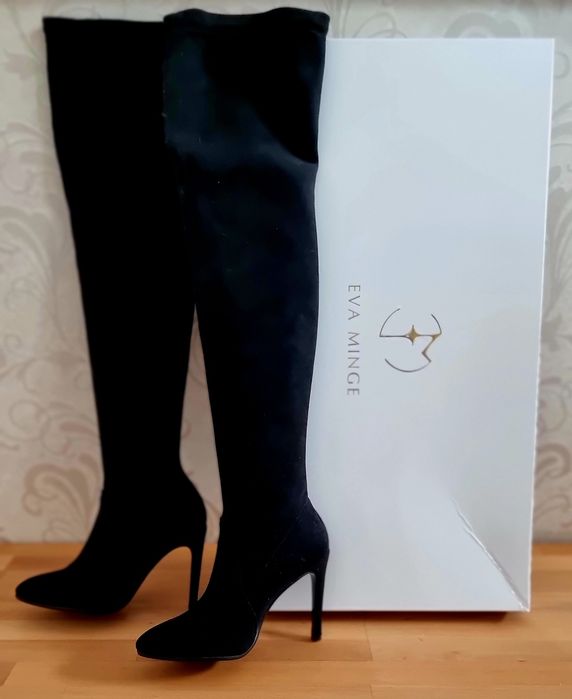 Cizme peste genunchi premium