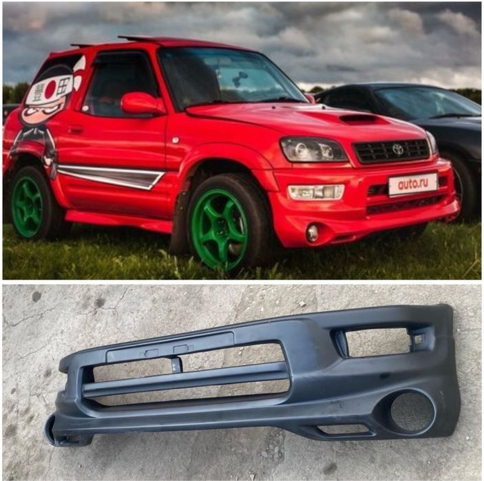 Бампер на тойота RAV 4