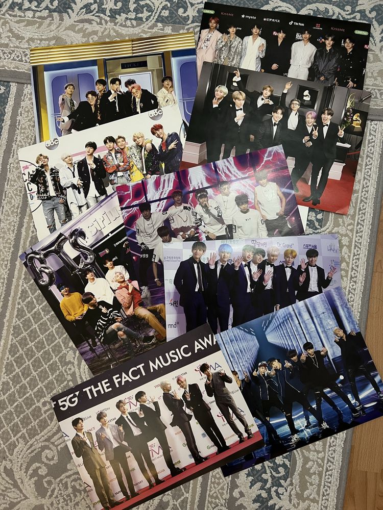 BTS posterbook.