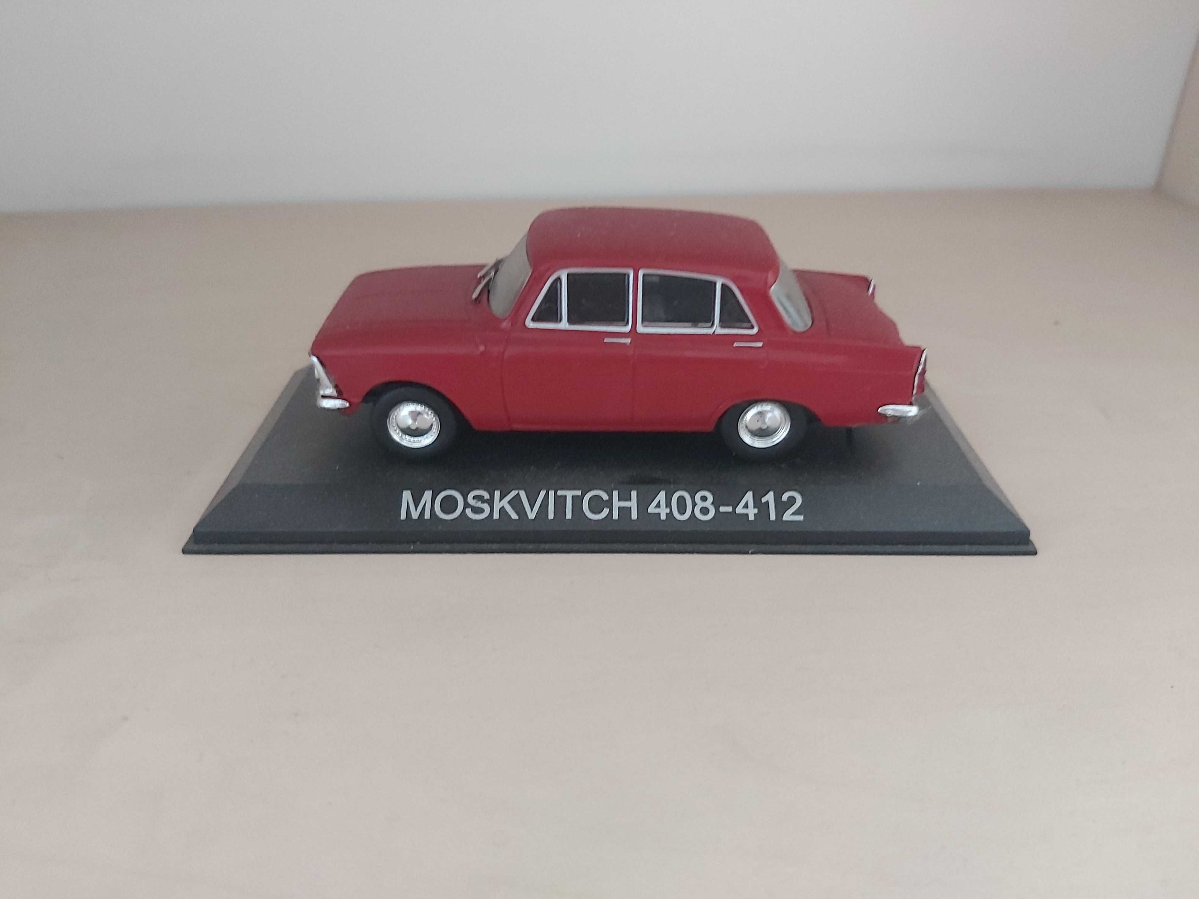Macheta metalica auto Moskvitch 408 - Masini de Legenda scara 1:43