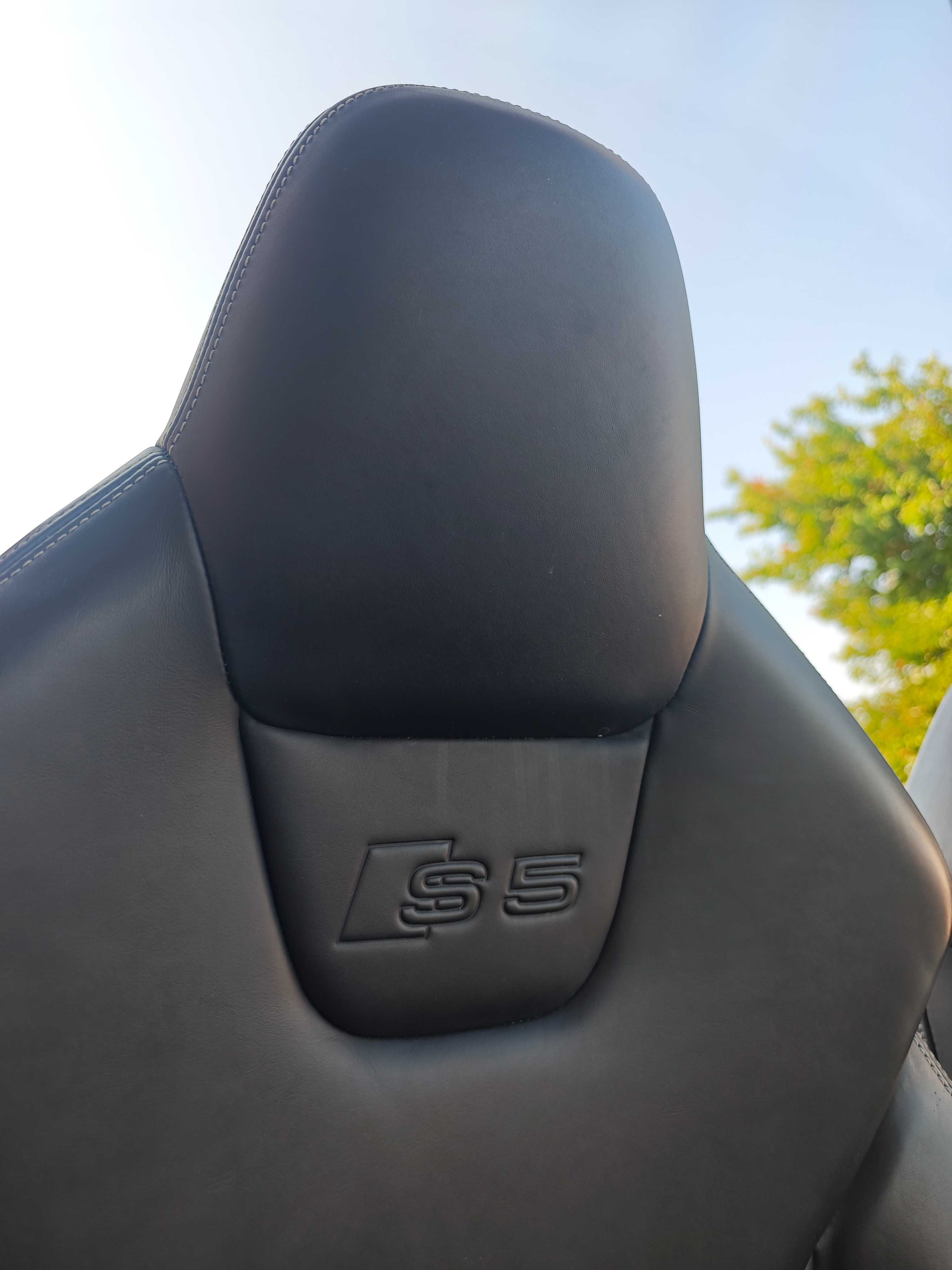 Кожен салон Audi S5 A5 Електрически 2 врати дълбоко рекаро N693