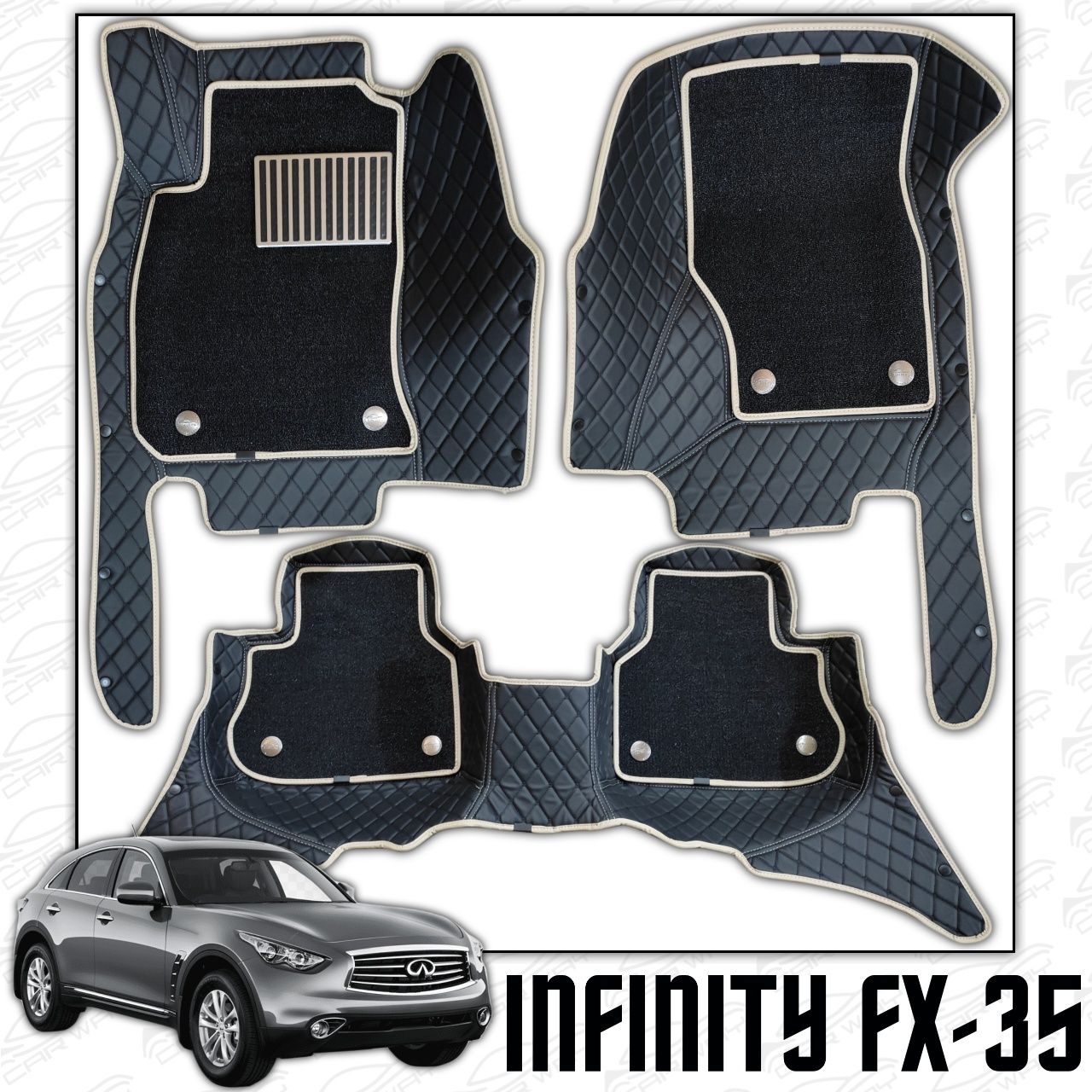 9D polik / коврики для Infinity FX 35