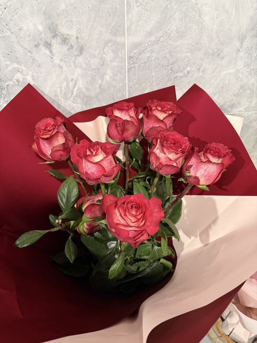 Букеты разных цветов