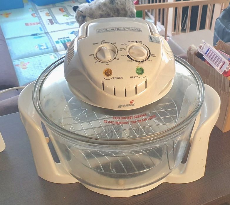 Cuptor halogen VisiCook 1200W cu vas de sticla