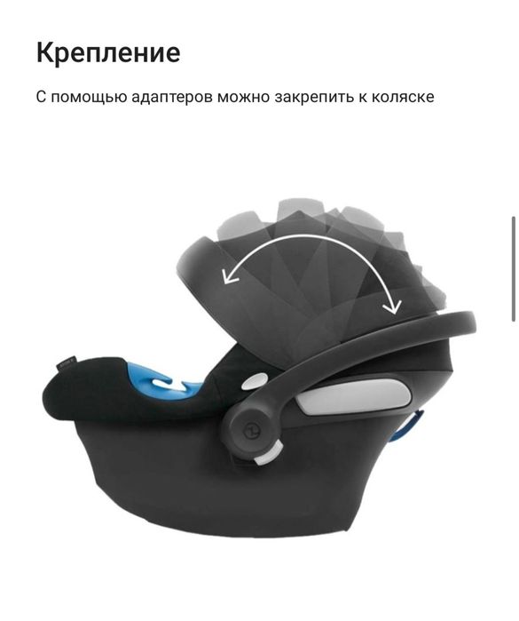 Авто люлька cybex aton i size