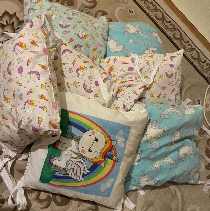 Бортики на кроватку