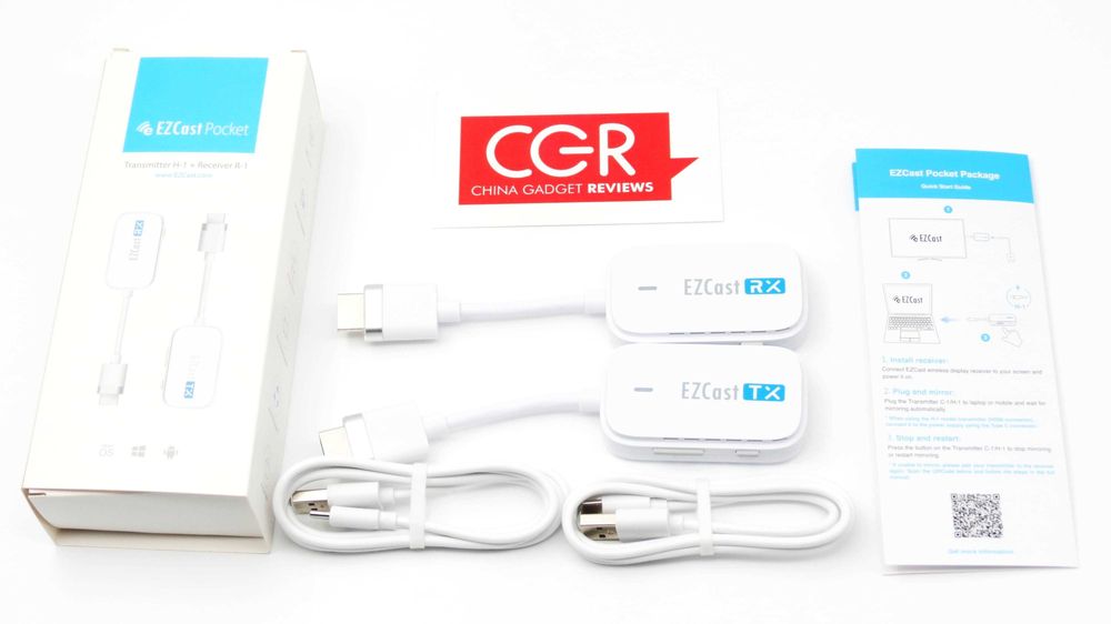 EZCast Pocket Wireless Display HDMI Transmitter and Receiver