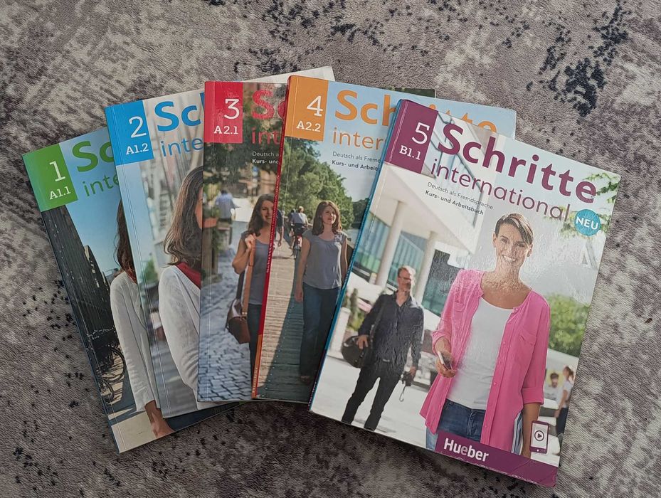 Учебници по немски език. Schritte International Neu 1-5