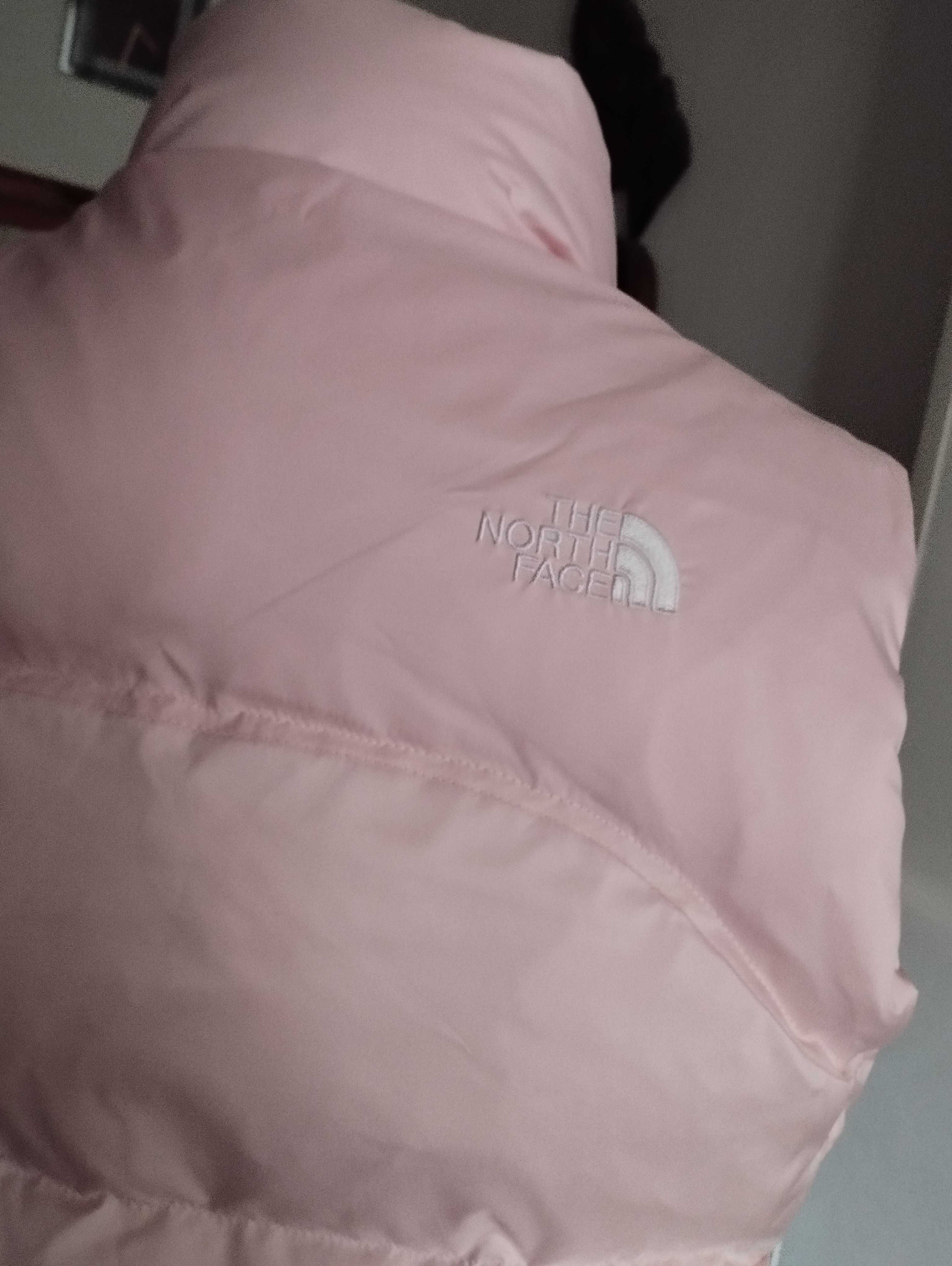 THE NORTH FACE Естествен пух-дамски розов елек