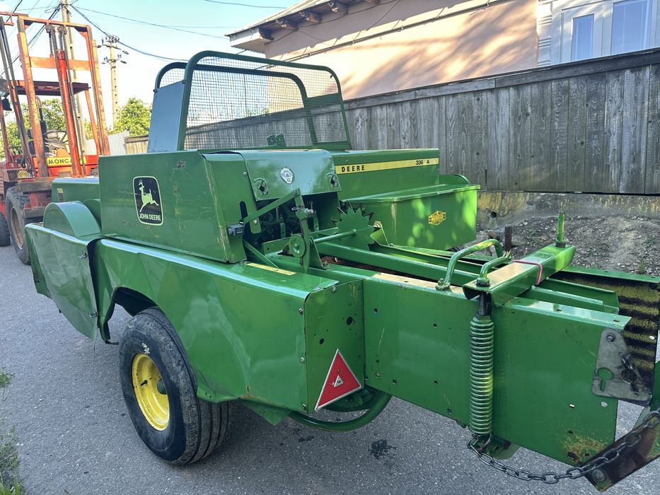 Presa balotiera john deere 336 A impecabila ca noua ORIGINALA