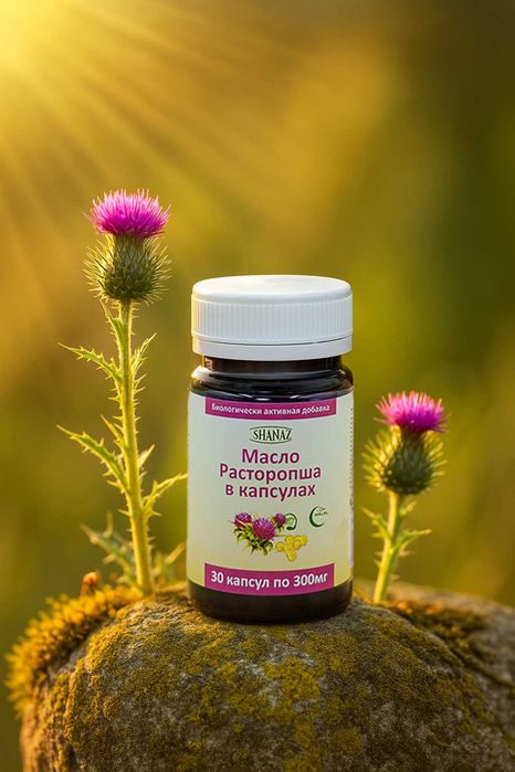 Расторопши масло  300мг  № 30 капсул       "Гепатопротектор"