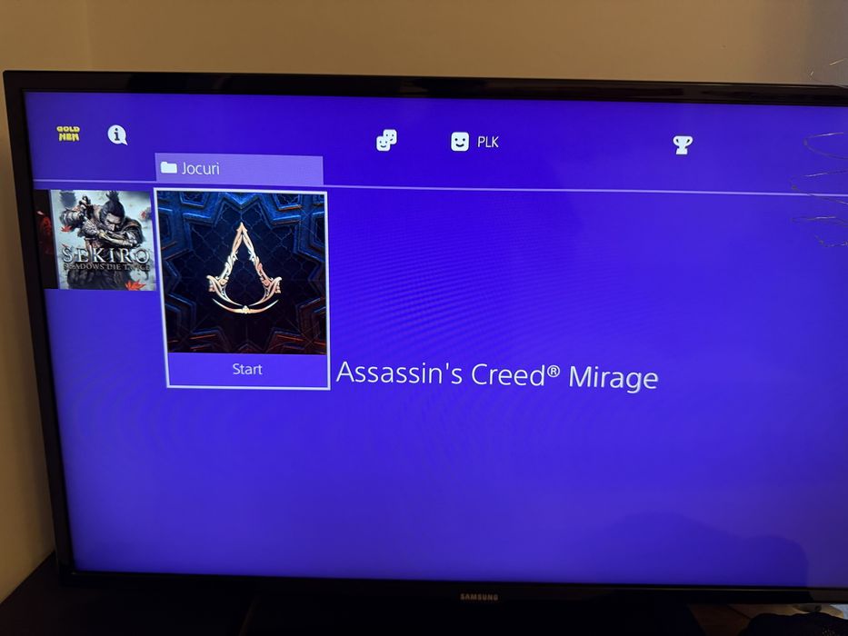 Consola PlayStation 4 Slim Modata BD JB Gold Hen assasins creed gta