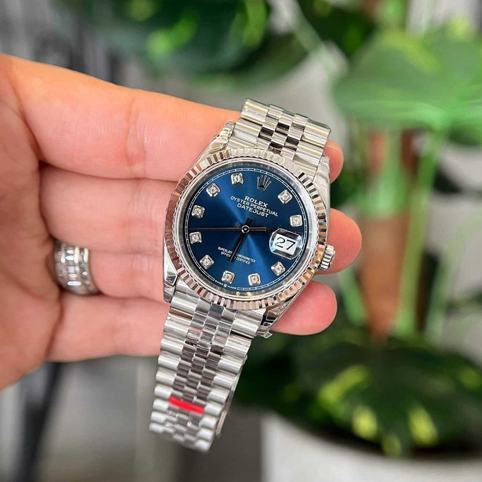 Rolex datejust 36mm сребърна колекция