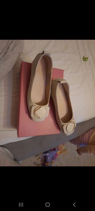 Balerini piele naturala