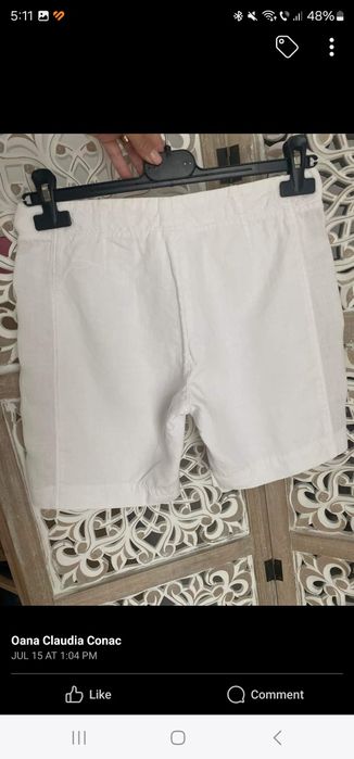 Pantaloni scurti din in MaxMar.a