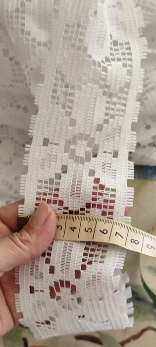 Дантела 7 см. 100 м.за 10 лв.