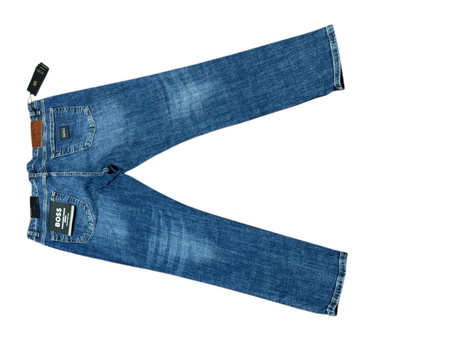 Дънки HUGO BOSS Delaware3-1 Cashmere Touch Denim