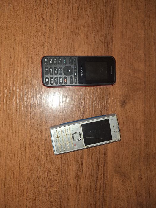Кнопочные телефоны Nokia X2-00 и TeXet TM-316