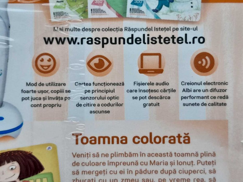 Carte Raspundel Istetel - Toamna (noua, sigilata)