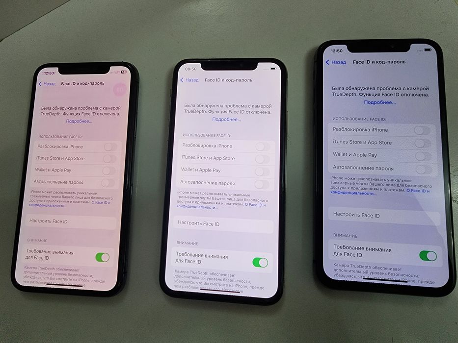 Iphone X 256GB Batareka 100% Ideal Face yoq