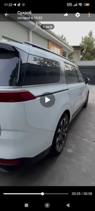 Kia carnival satiladi yangi