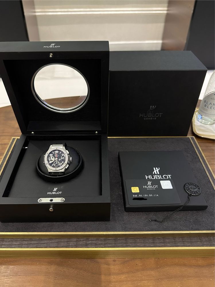 Hublot Big Bang 41mm Steel Diamonds 342.SX.130.RX.114