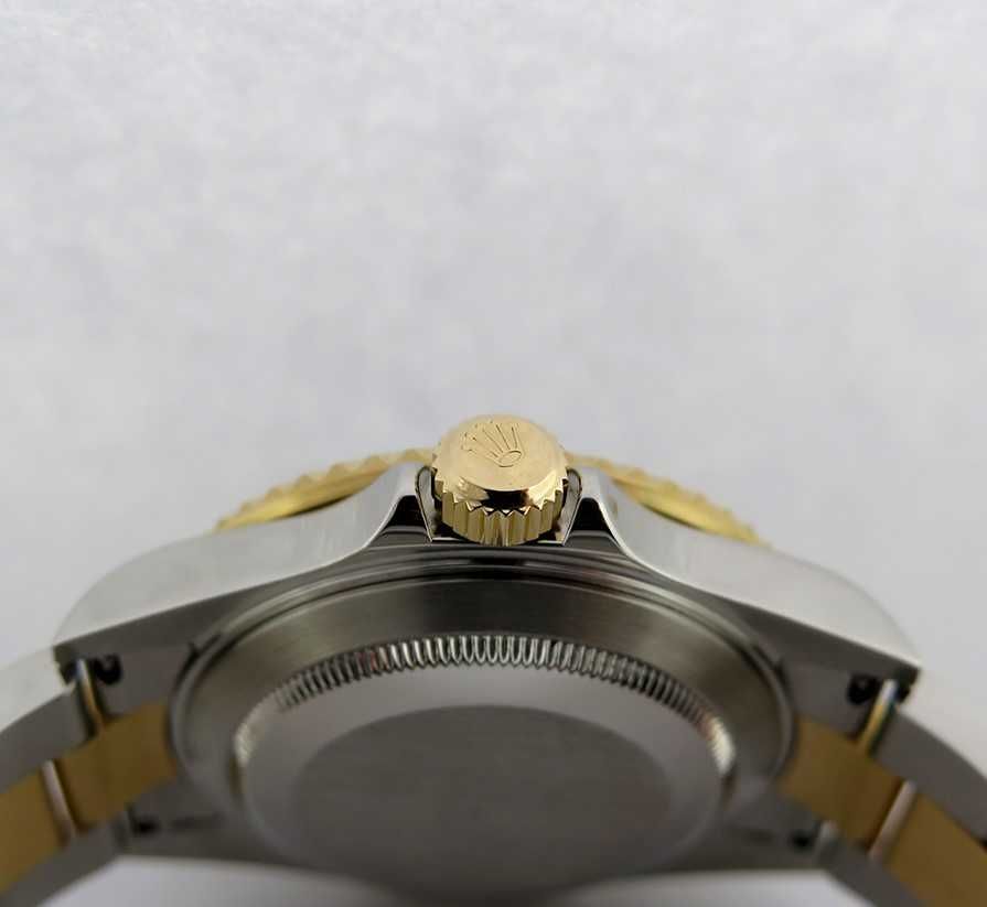 Rolex Submariner Gold-Silver/Black New Luxury & Automatic Edition