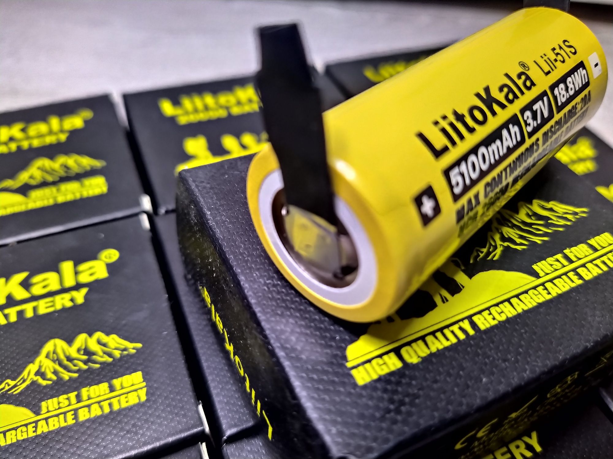 Acumulatori Liitokala Cu Lamela Lii-51S 26650 / 5100mAh / 20A