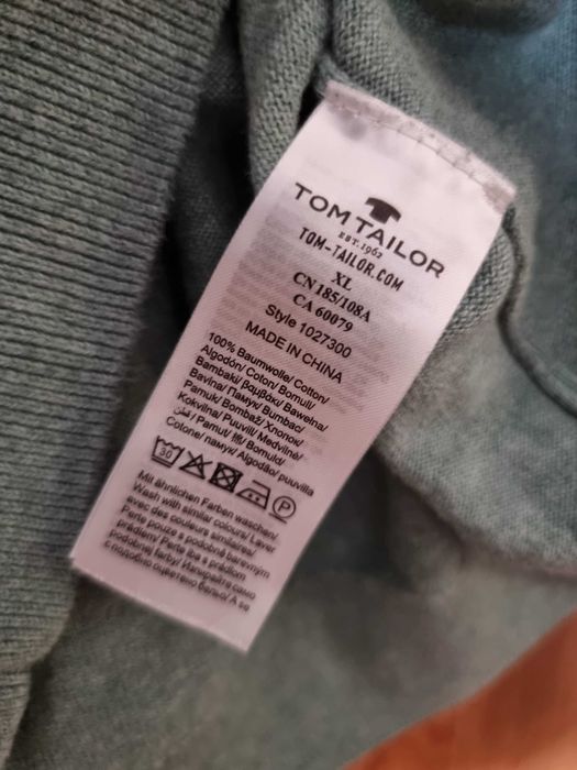 Pulover in V de barbati TOM TAILOR nr L