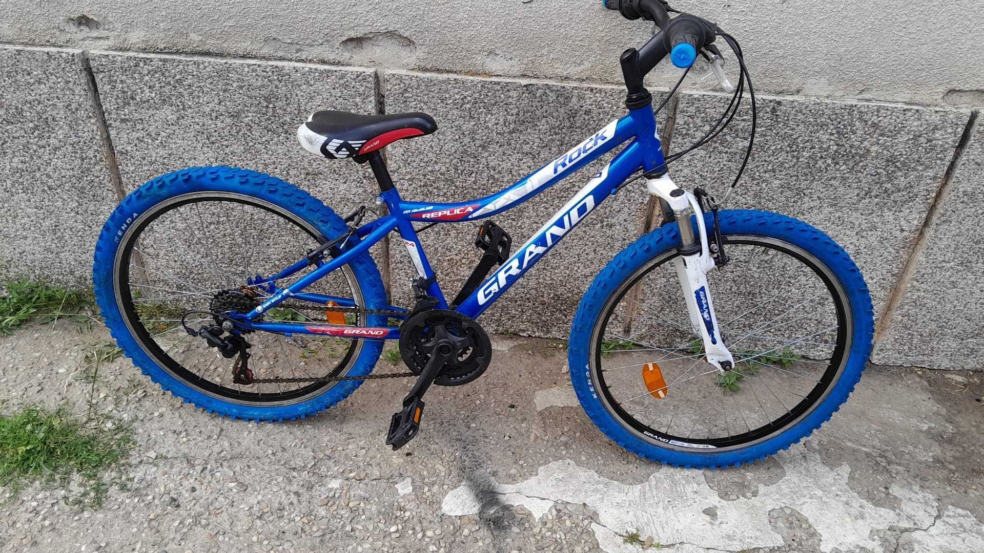 Bicicleta copii (9-14 ani ) Grand, 24 inchi, 18 viteze, Shimano