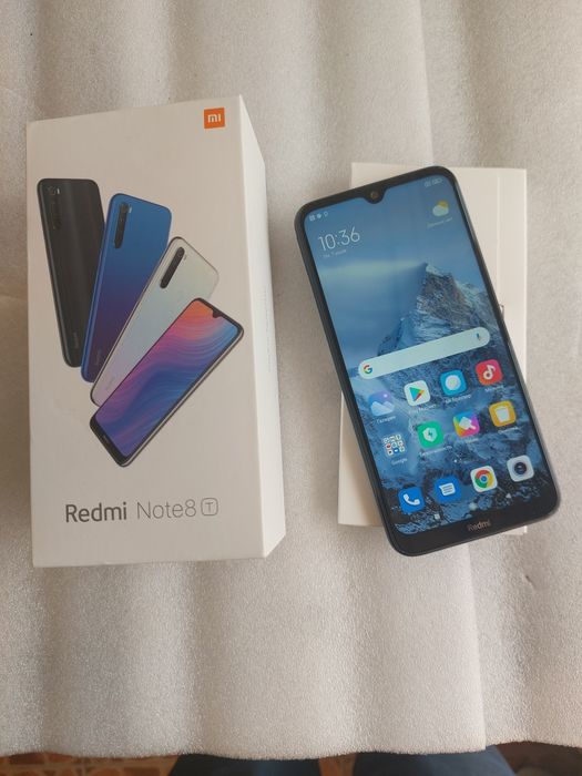 Redmi Note 8T б/у темно серый