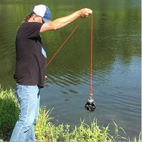 240кг 75mm Магнит за магнитен риболов, с кука (халка) Magnet fishing