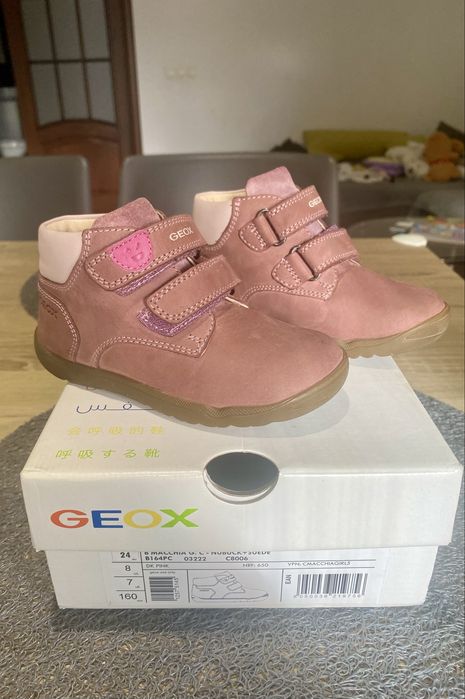 Ghete geox machia din piele
