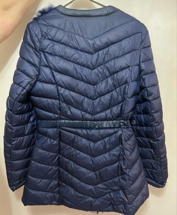 Geaca cu  blana naturala de vulpe