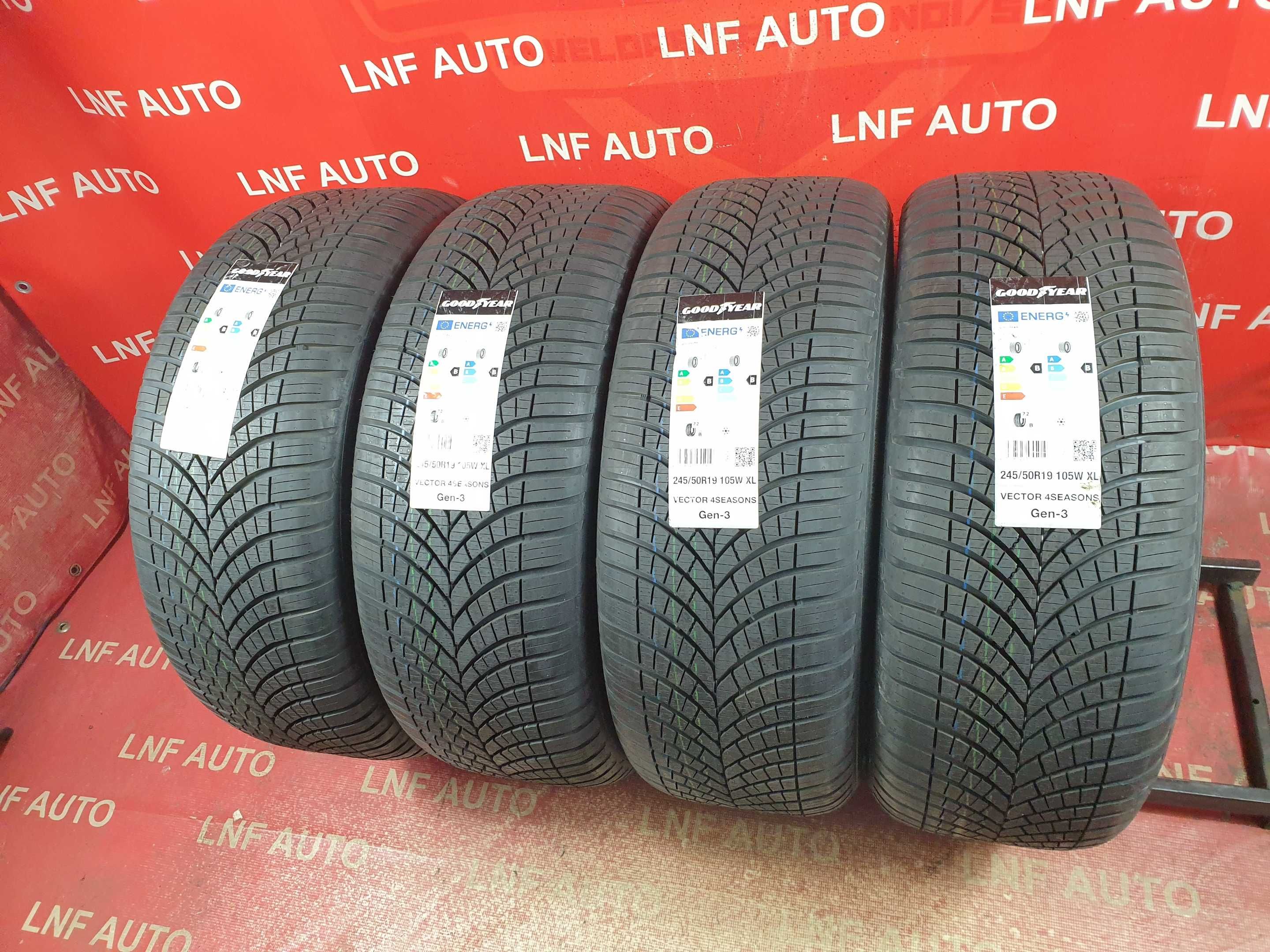 Anvelope VARA-IARNA - 245/50/19 - GoodYear - NOI - DOT 4321 !