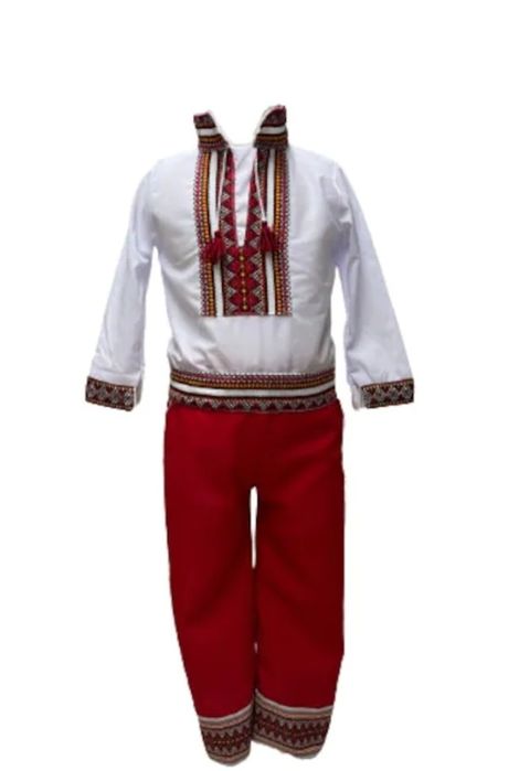 Costum popular muntenesc fetw/băieți 1-10 ani