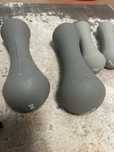 Vand gantere 2x 2kg neopren