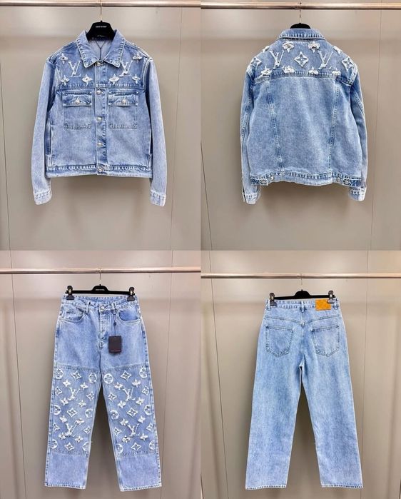 Jacheta+Blugi Louis Vuitton Trucker Monogram