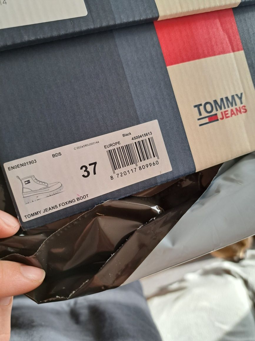 Нови дамски боти Tommy Jeans Foxing Boots 37-ми номер