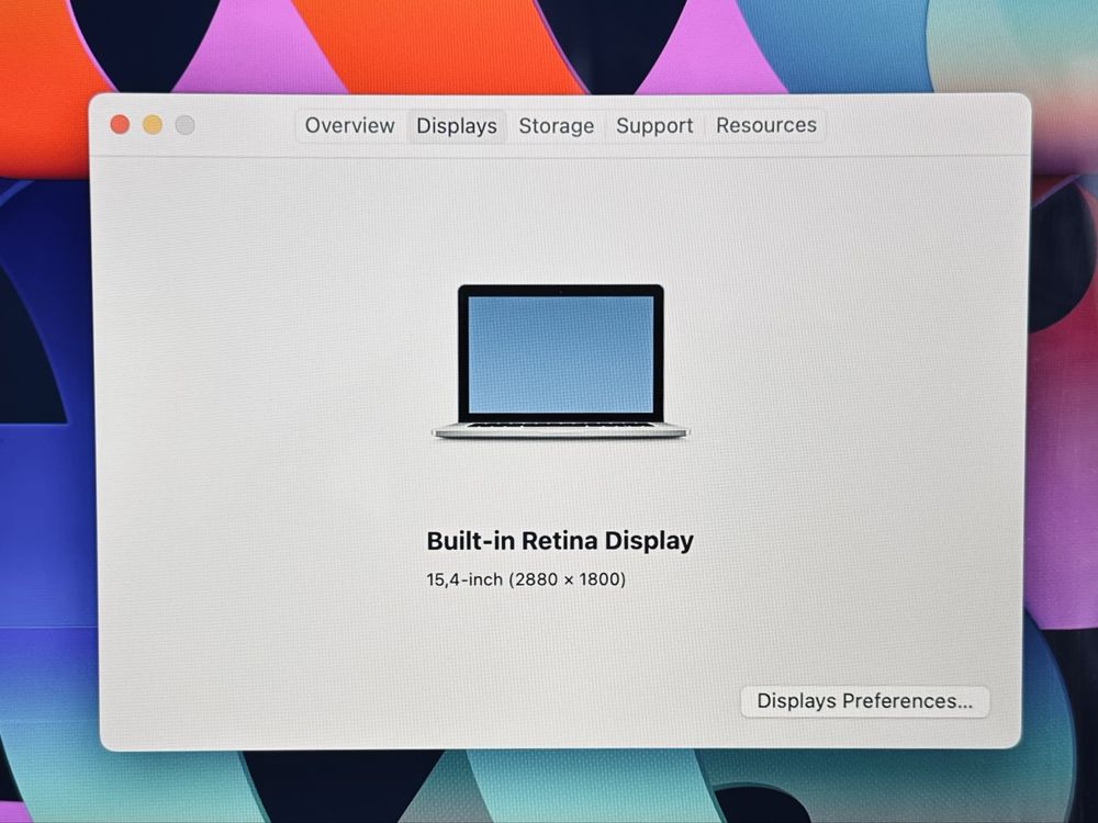MacBook Pro 15" A1398