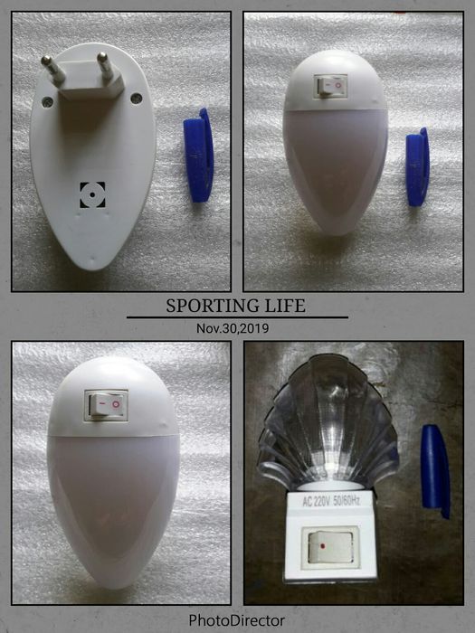 LED лампа ночник