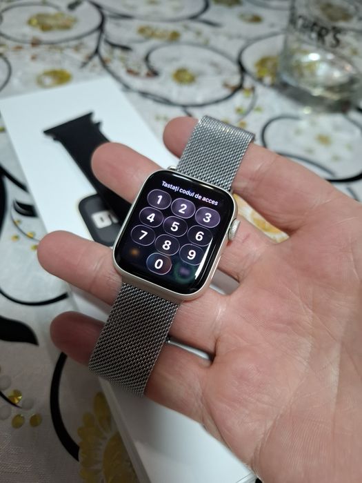 Apple watch se 2 starlight impecabil