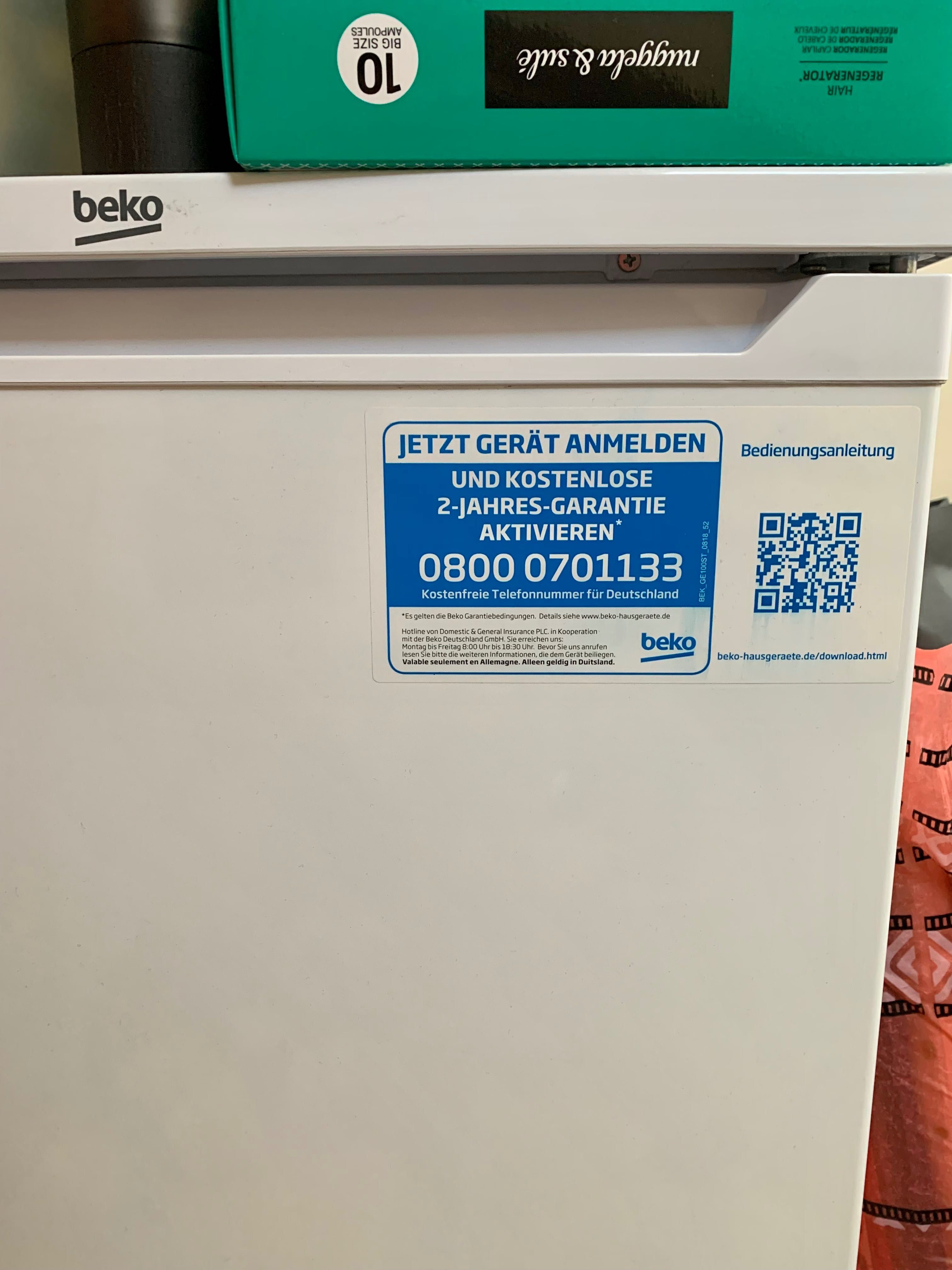 Фризер BEKO FS1 82.00 см