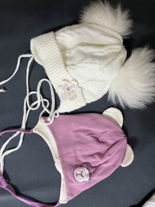 Шапочки на девочку